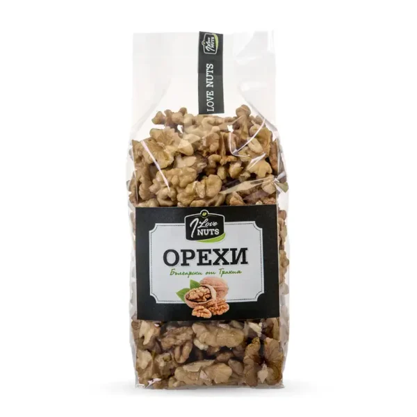 Сурови Био Орехи - Ядки Половинки, Пакет 330 грама