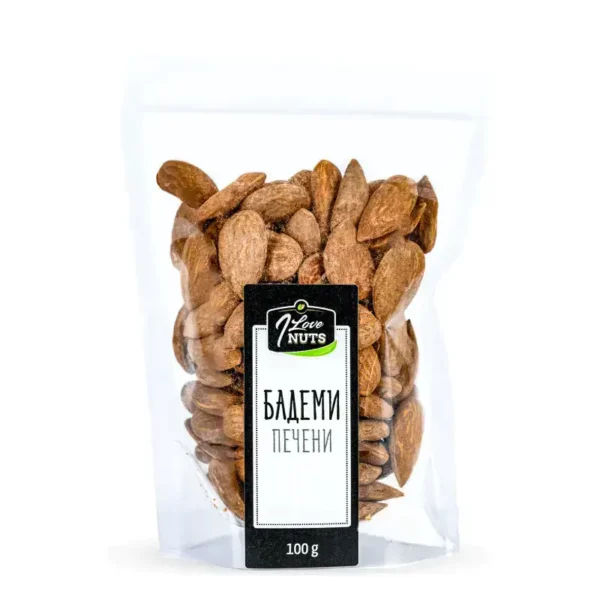 Печени Бадеми 100g Пакетче