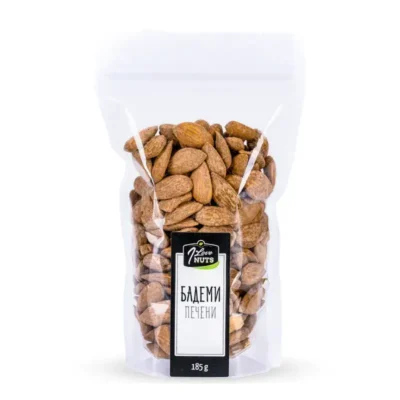 Печени Бадеми 185g Пакетче